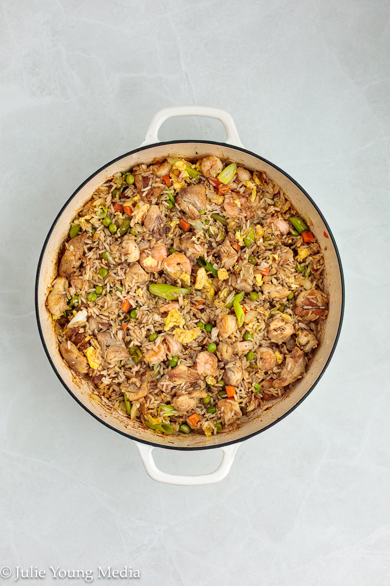 Shrimp and Chicken Fried Rice