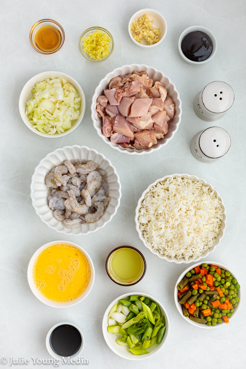 Shrimp and Chicken Fried Rice