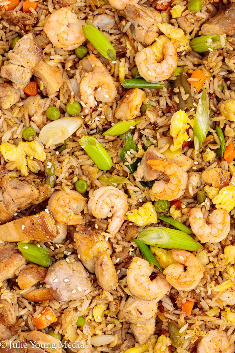 Shrimp and Chicken Fried Rice