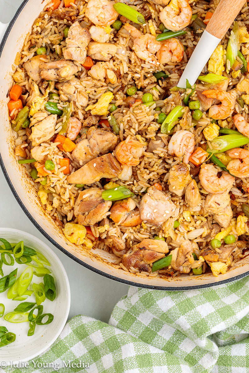 Shrimp and Chicken Fried Rice