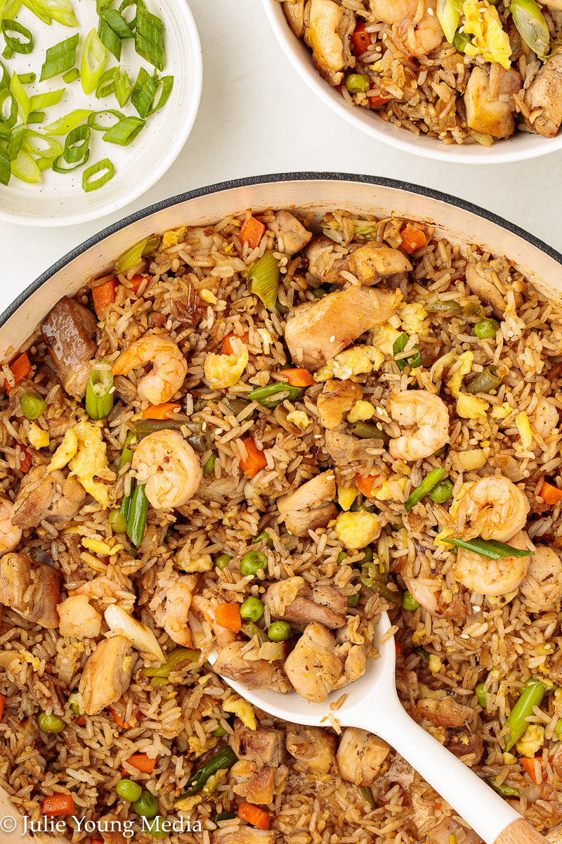 Shrimp and Chicken Fried Rice