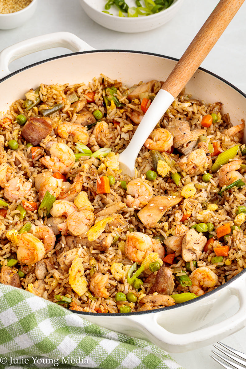 Shrimp and Chicken Fried Rice