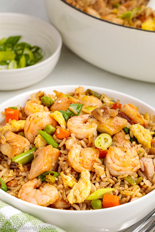 Shrimp and Chicken Fried Rice