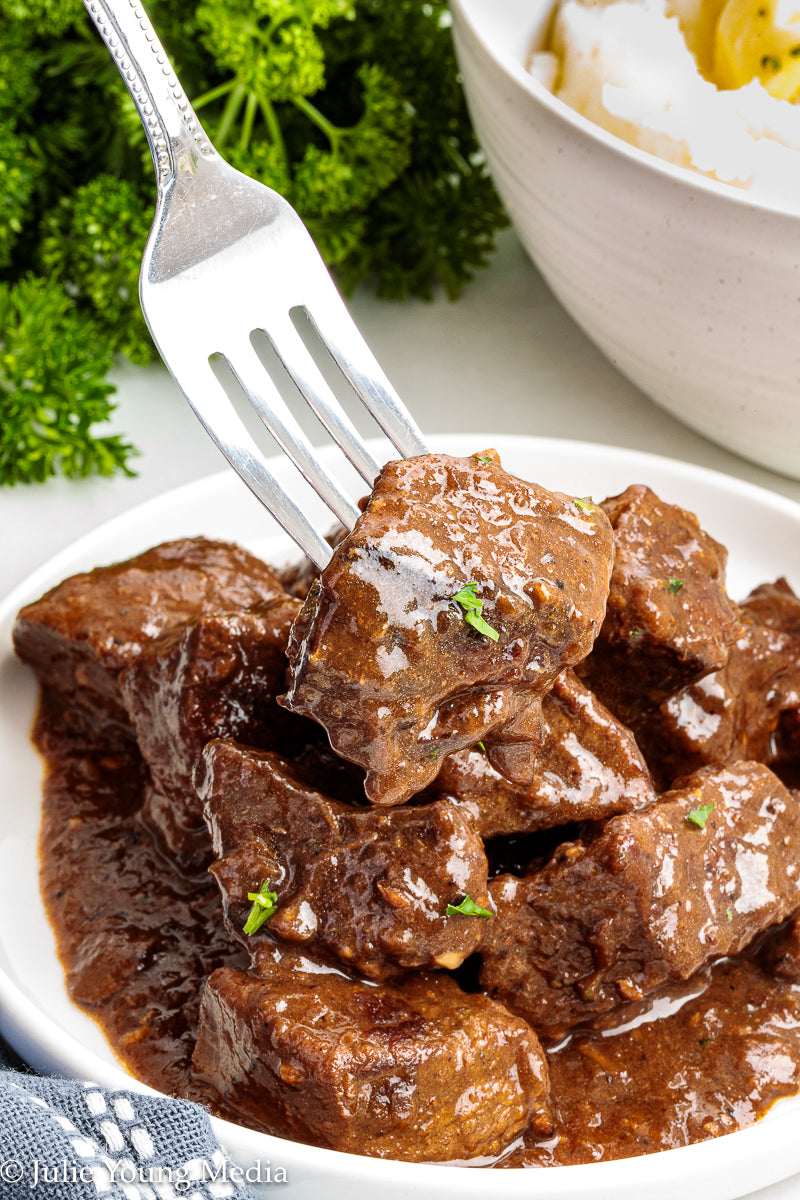 Slow Cooker Steak Bites