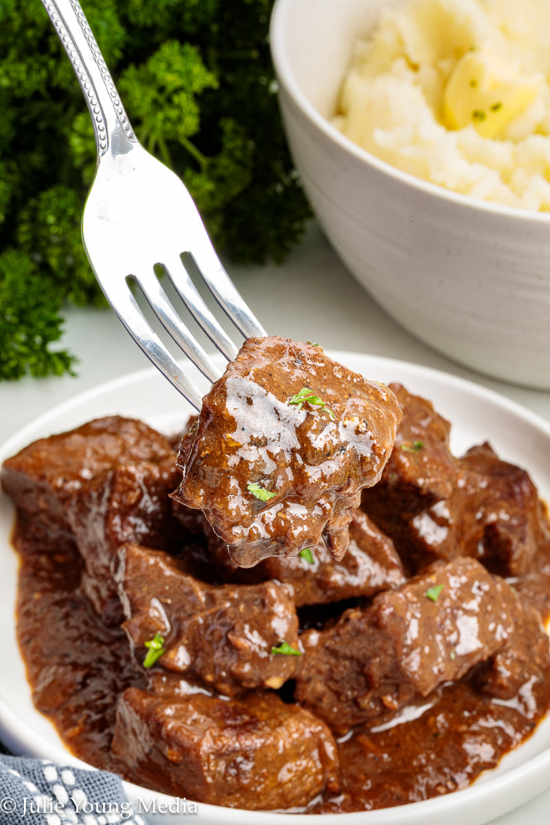 Slow Cooker Steak Bites