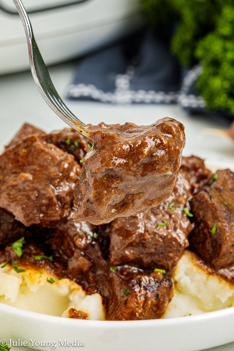 Slow Cooker Steak Bites