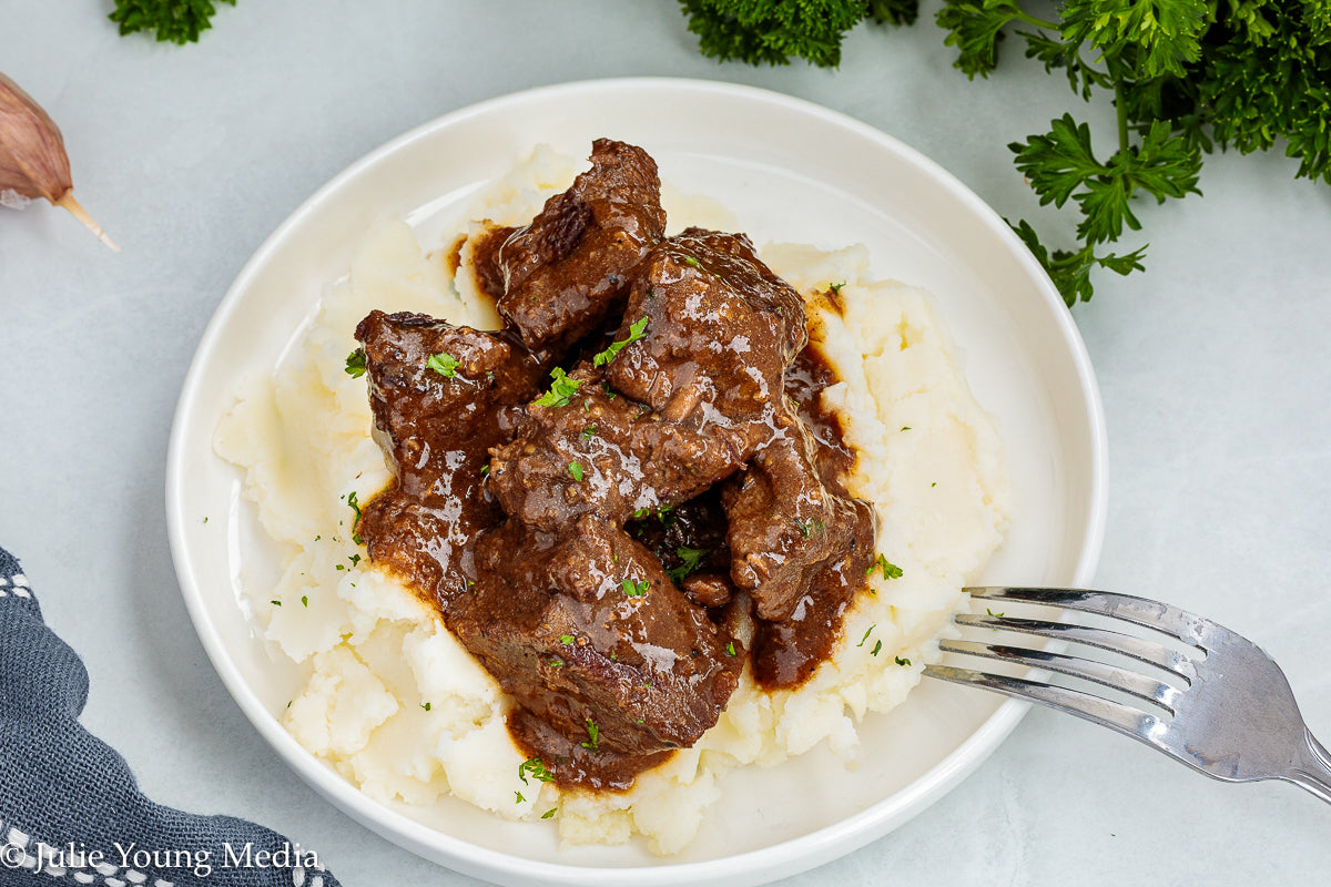 Slow Cooker Steak Bites