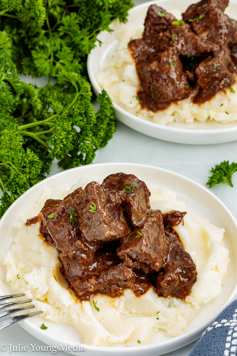 Slow Cooker Steak Bites