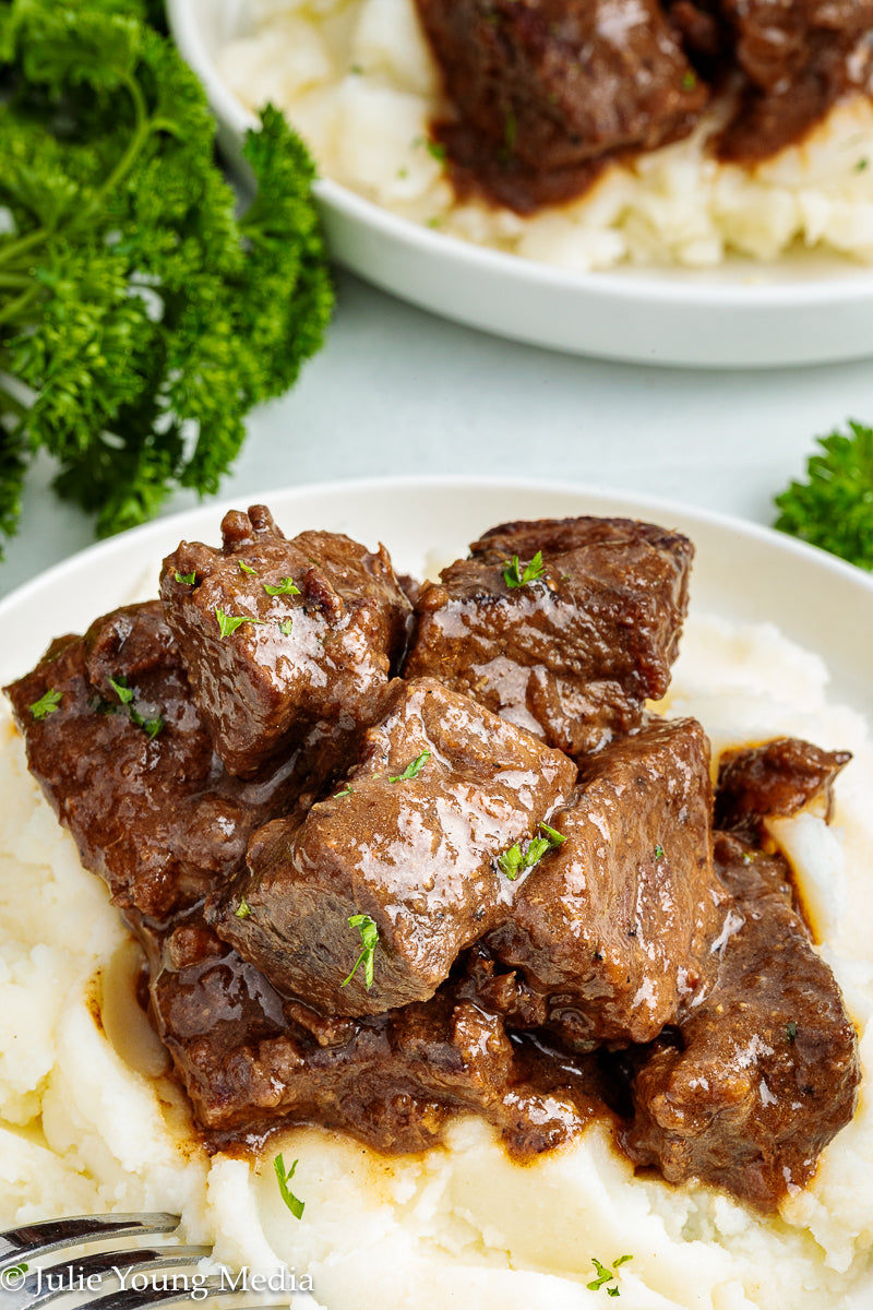 Slow Cooker Steak Bites
