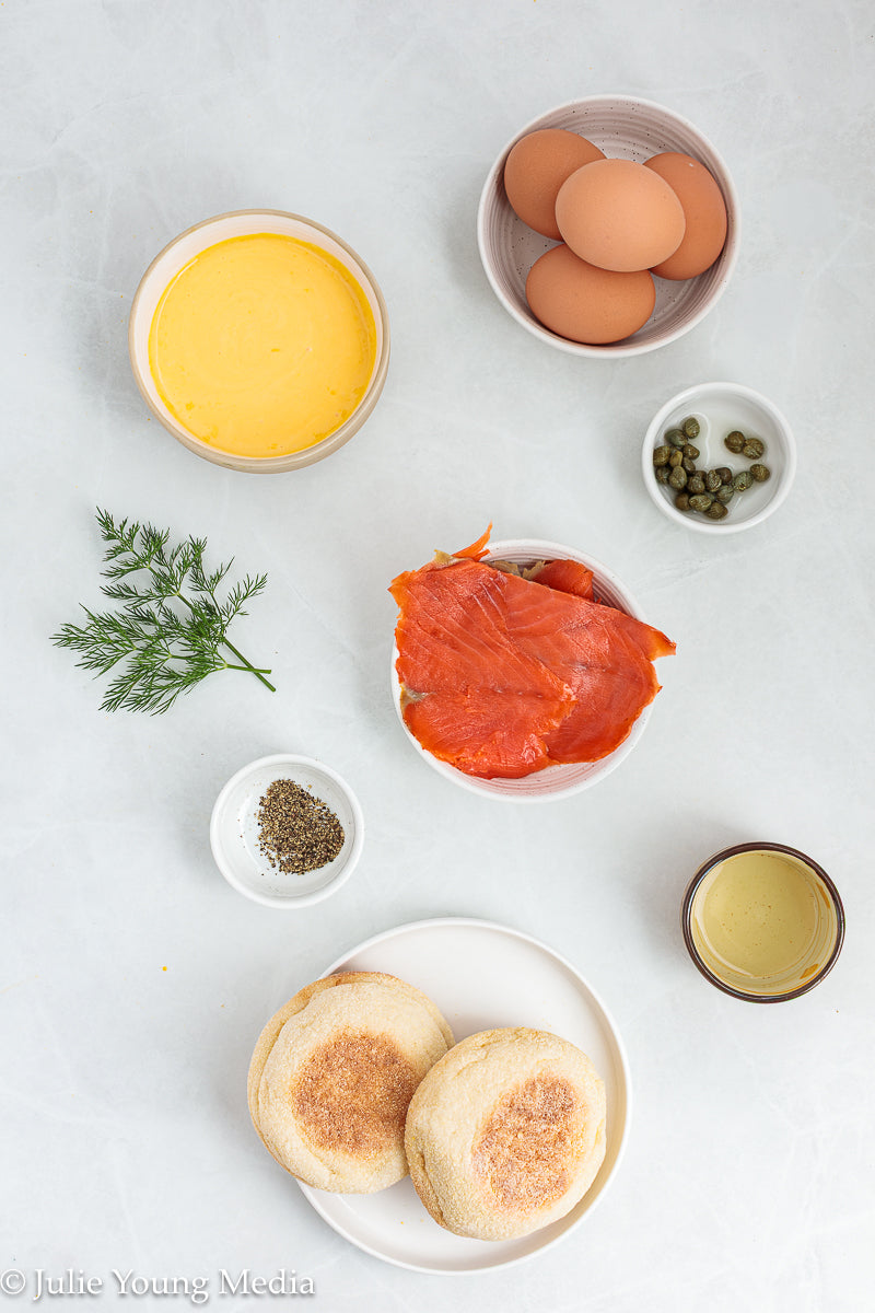 Smoked Salmon Eggs Benedict