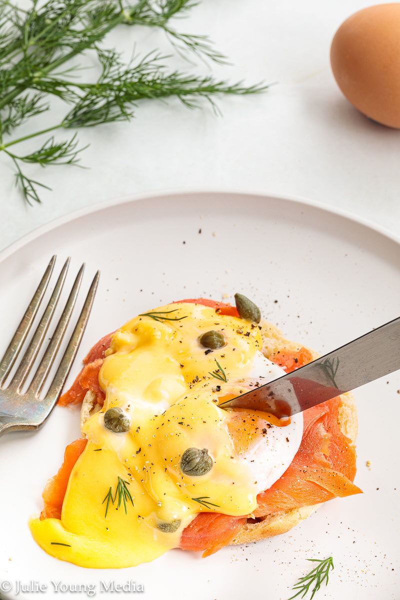 Smoked Salmon Eggs Benedict