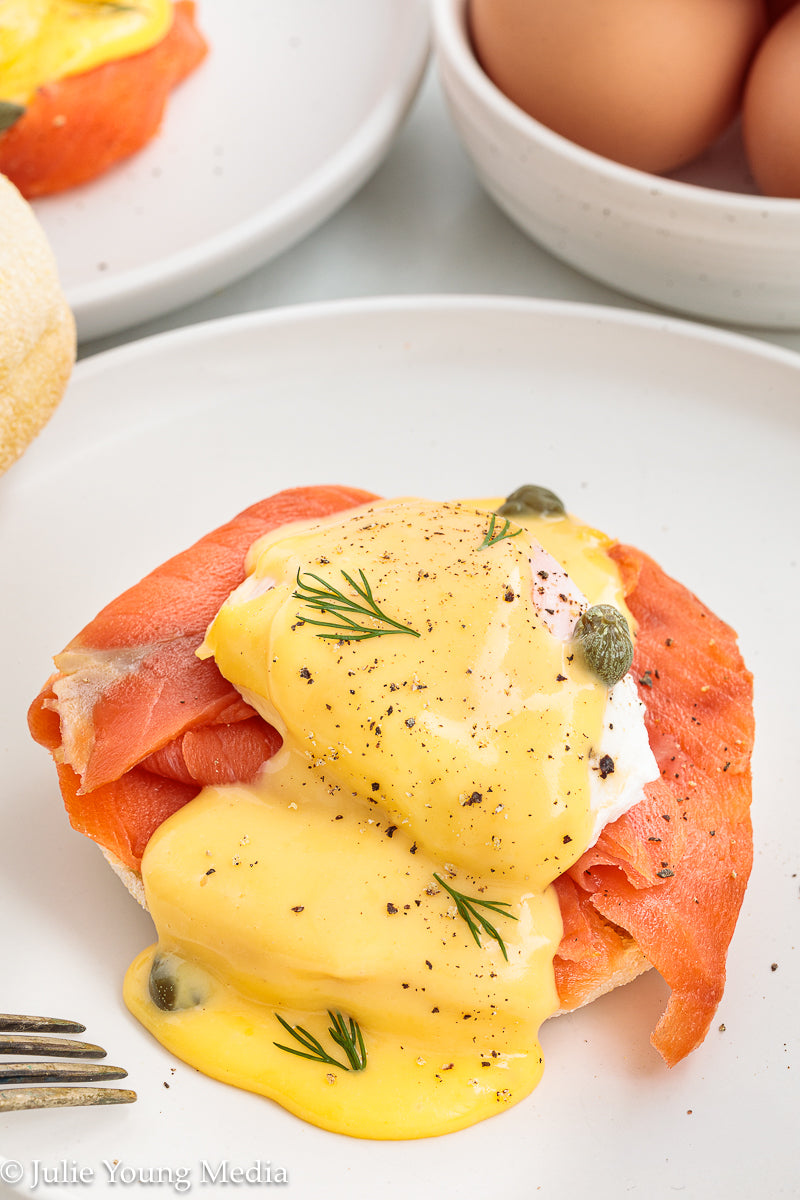 Smoked Salmon Eggs Benedict