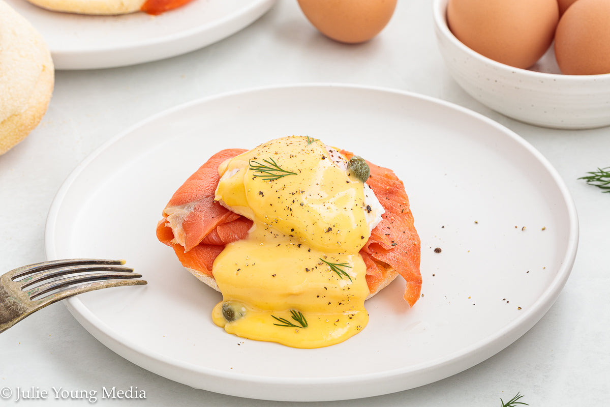 Smoked Salmon Eggs Benedict