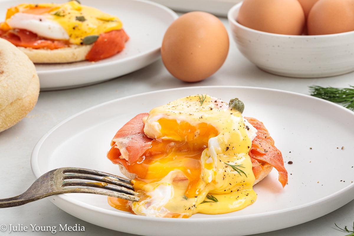 Smoked Salmon Eggs Benedict