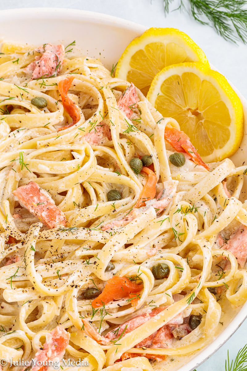 Smoked Salmon Pasta