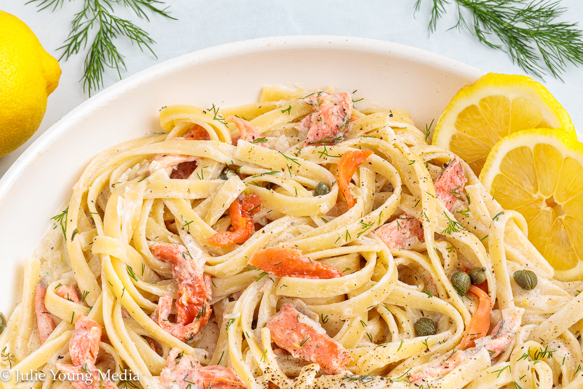 Smoked Salmon Pasta