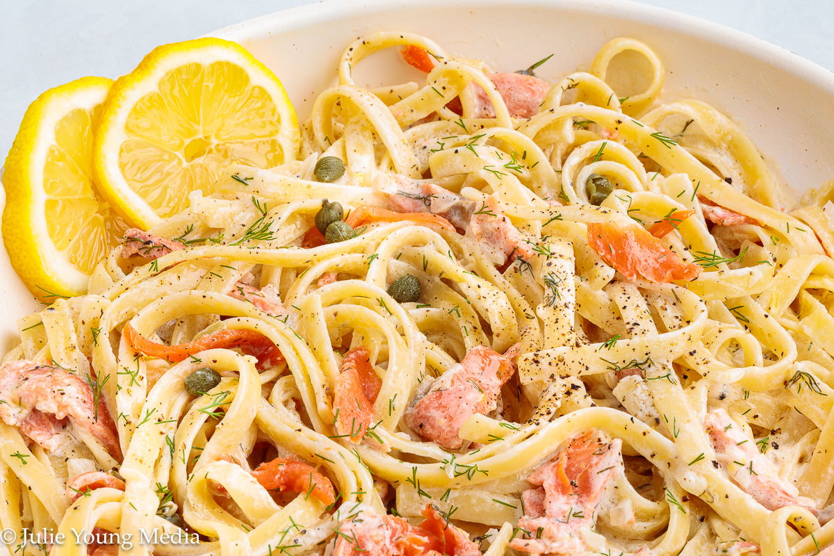 Smoked Salmon Pasta