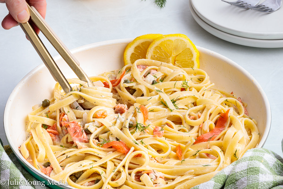 Smoked Salmon Pasta