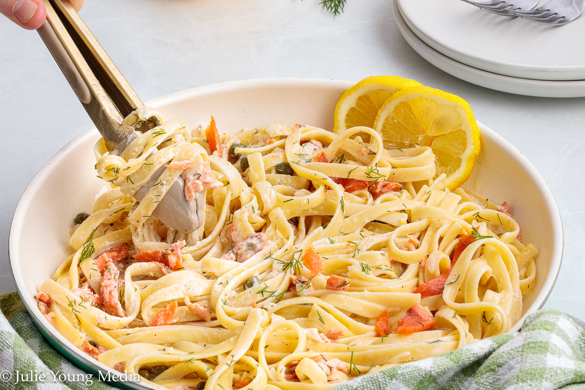 Smoked Salmon Pasta