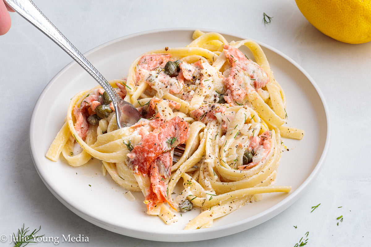 Smoked Salmon Pasta