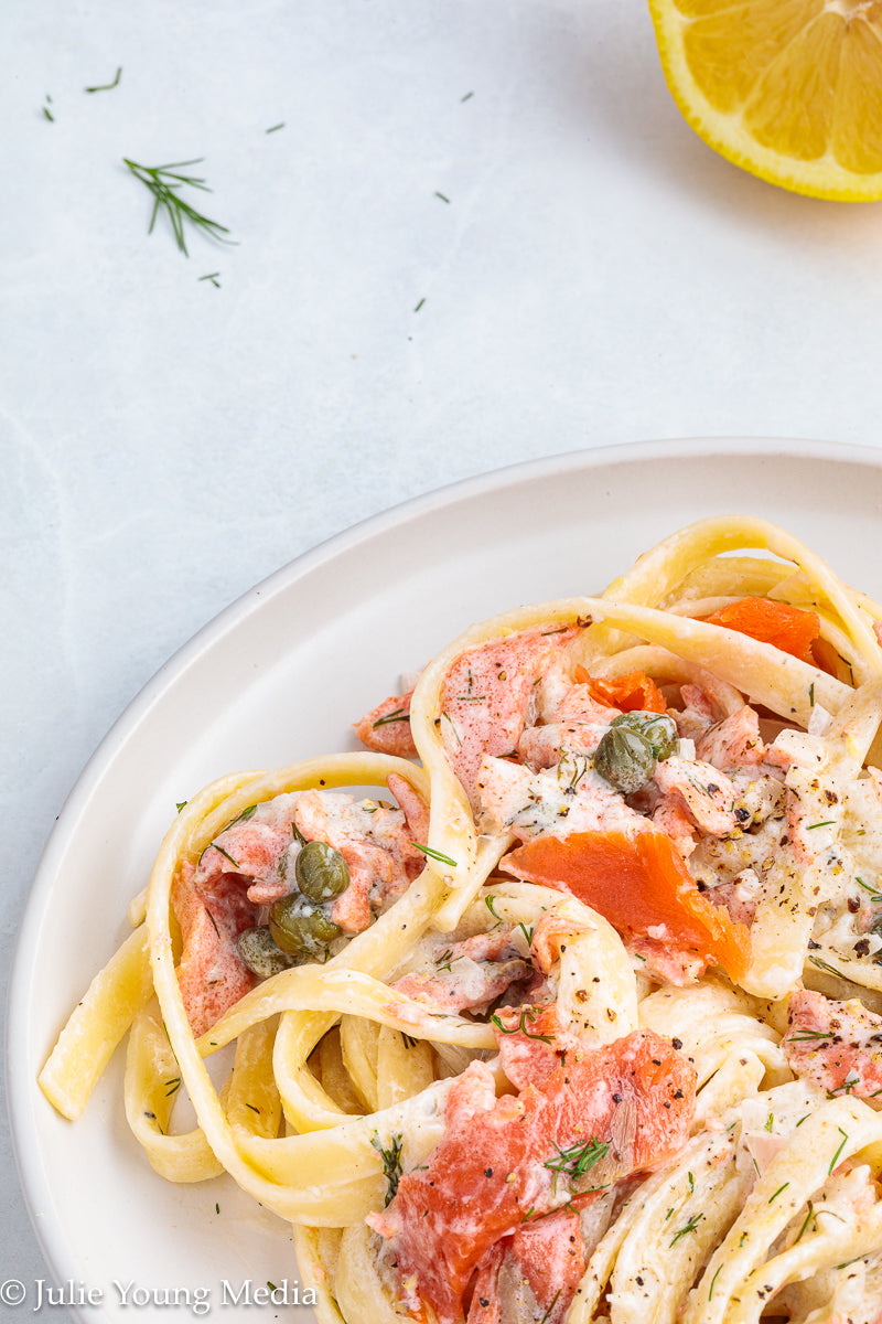 Smoked Salmon Pasta