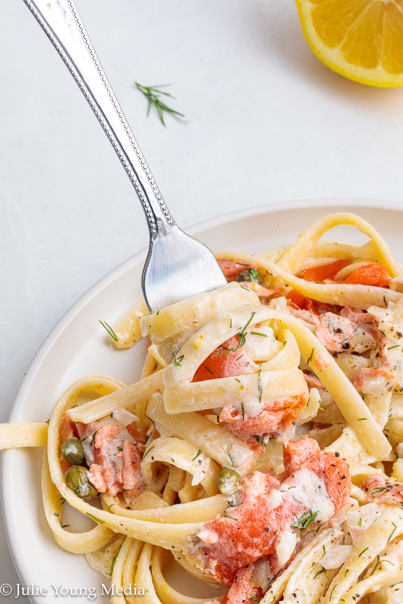 Smoked Salmon Pasta