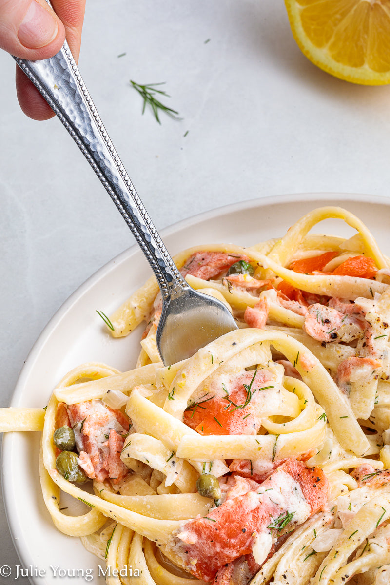 Smoked Salmon Pasta