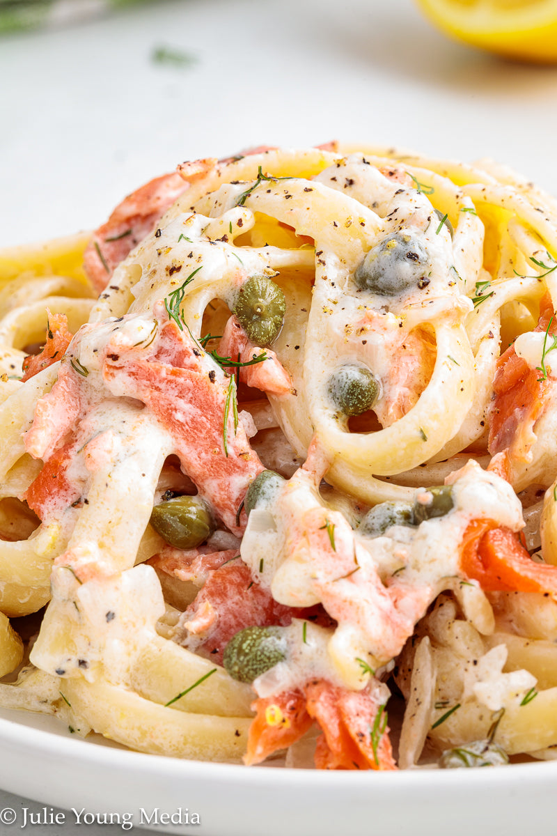 Smoked Salmon Pasta