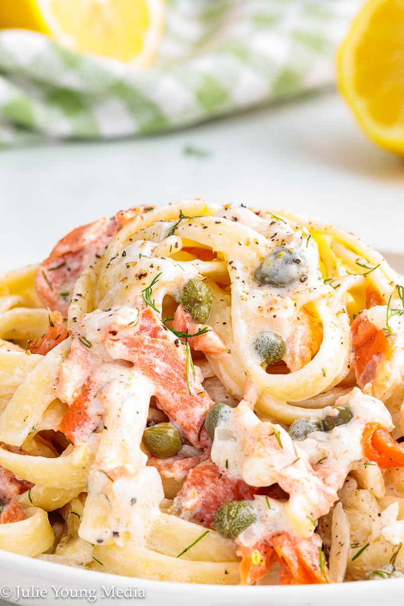 Smoked Salmon Pasta