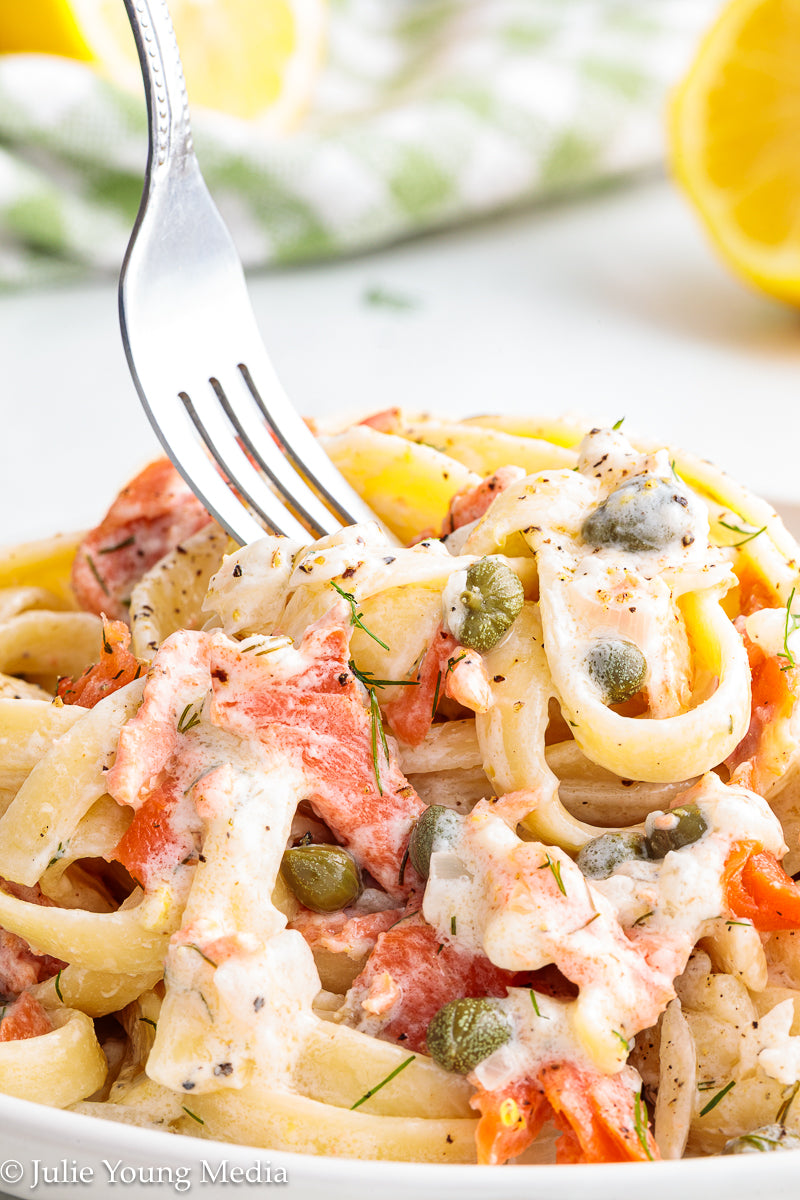 Smoked Salmon Pasta