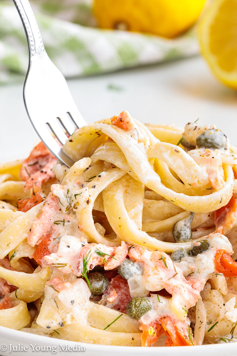 Smoked Salmon Pasta