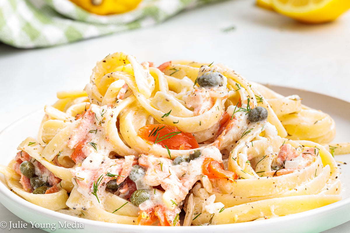 Smoked Salmon Pasta