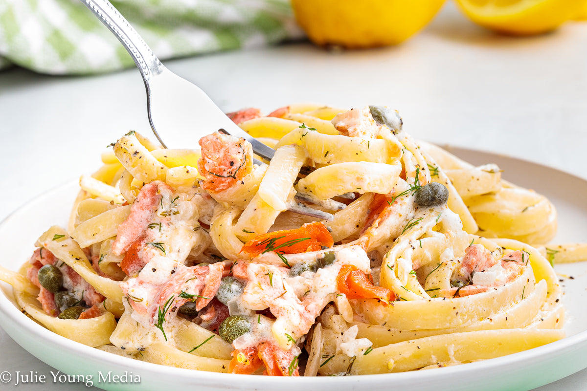 Smoked Salmon Pasta