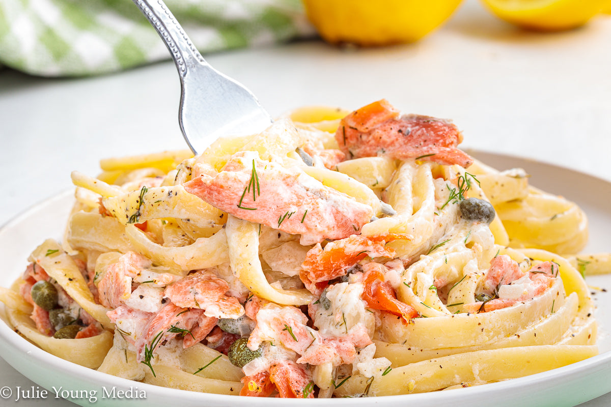 Smoked Salmon Pasta