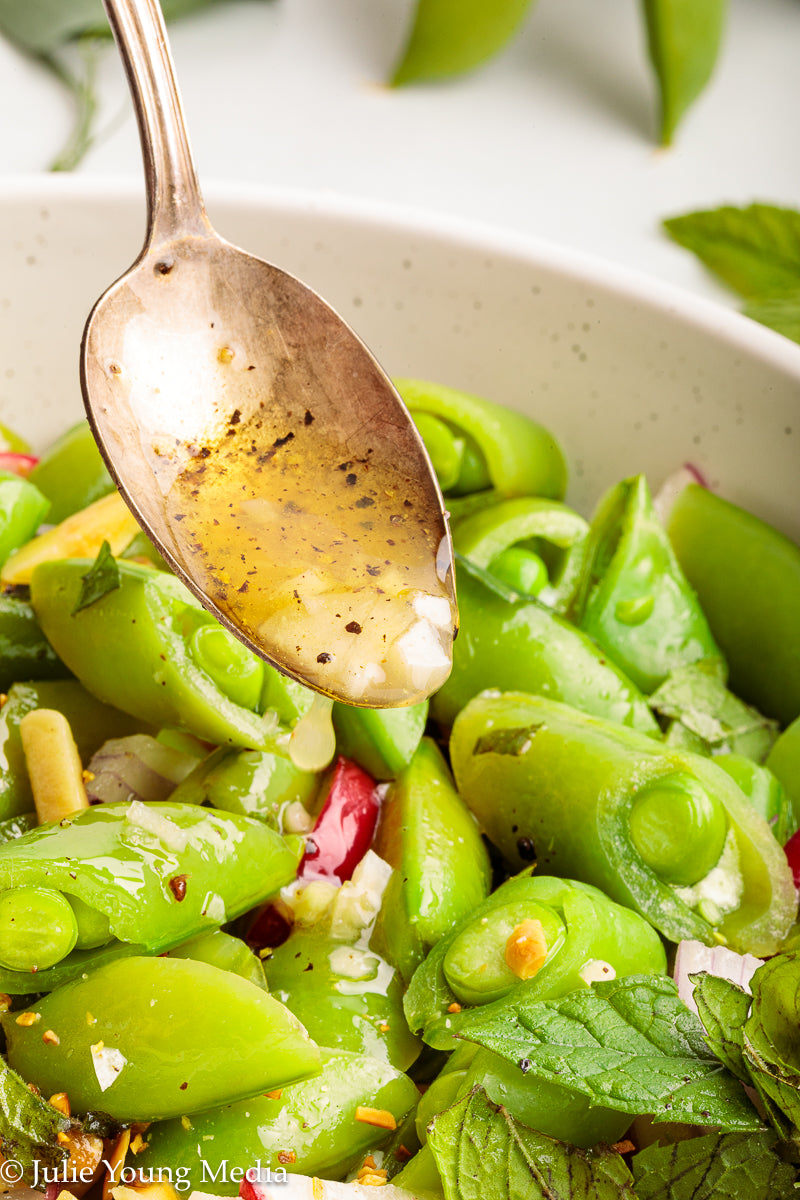 Spring Snap Pea and Radish Salad