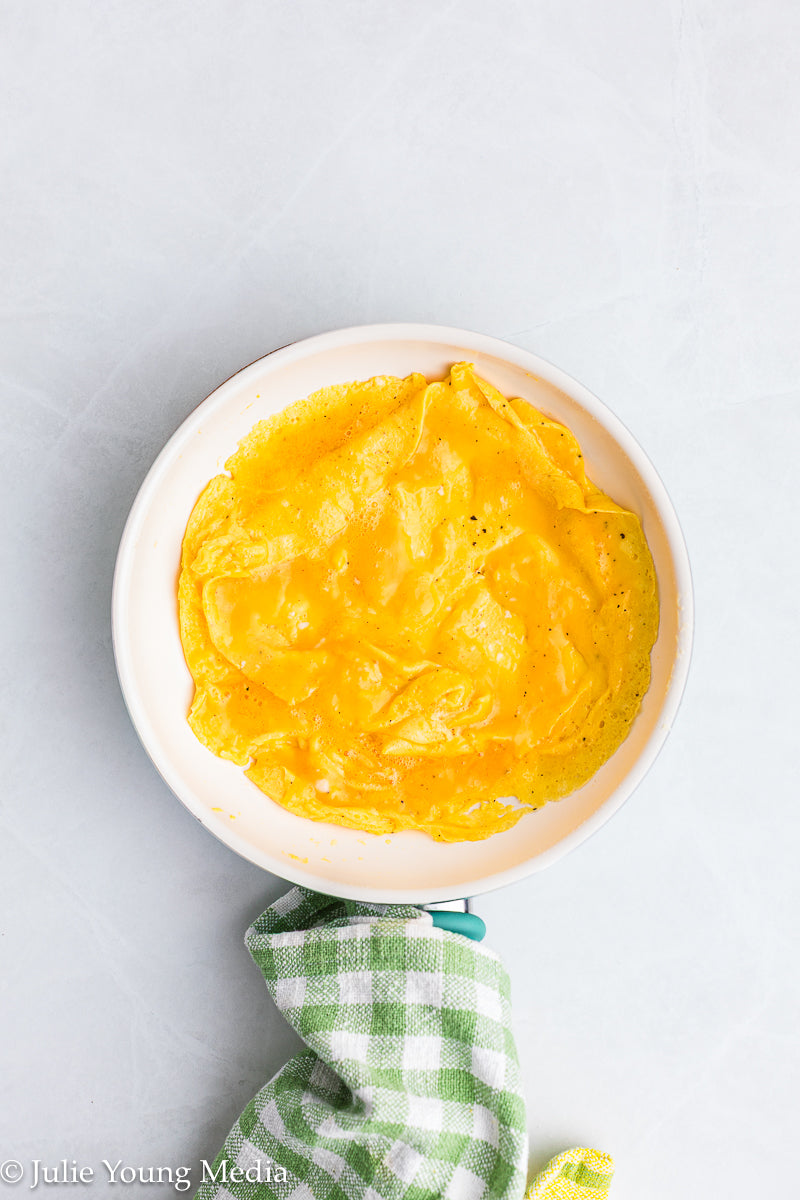 Spinach Feta Omelette