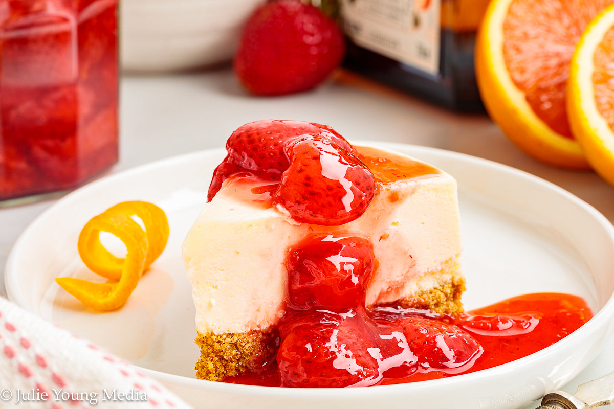 Strawberry Compote with Cointreau Orange Liqueur