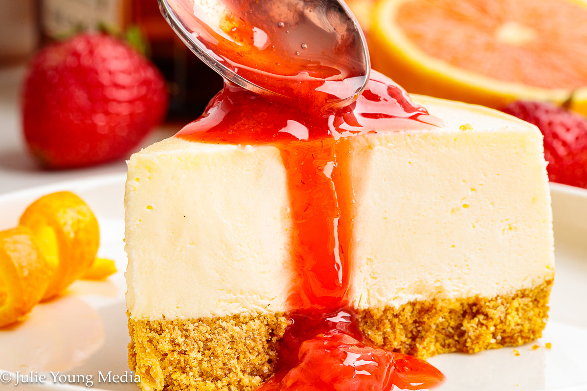 Strawberry Compote with Cointreau Orange Liqueur