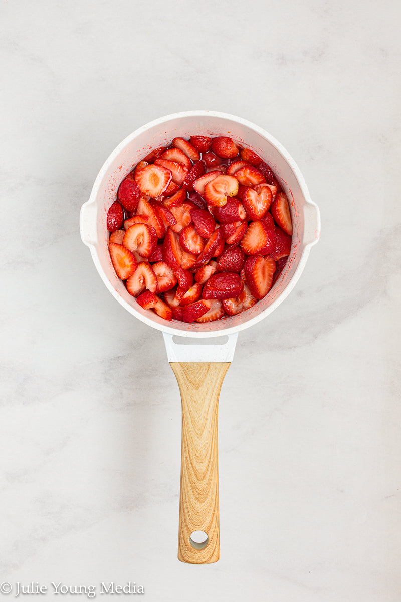 Strawberry Compote with Cointreau Orange Liqueur