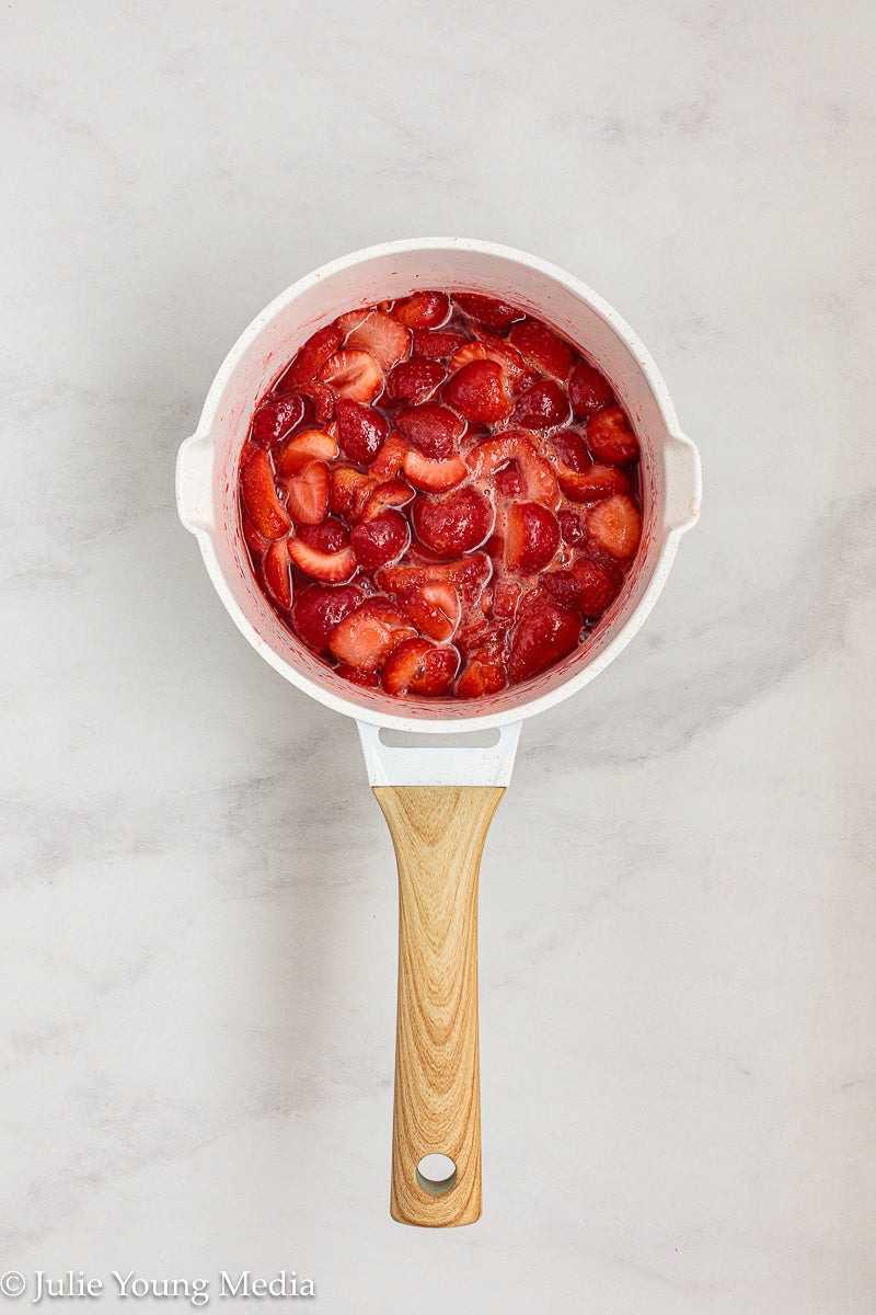 Strawberry Compote with Cointreau Orange Liqueur