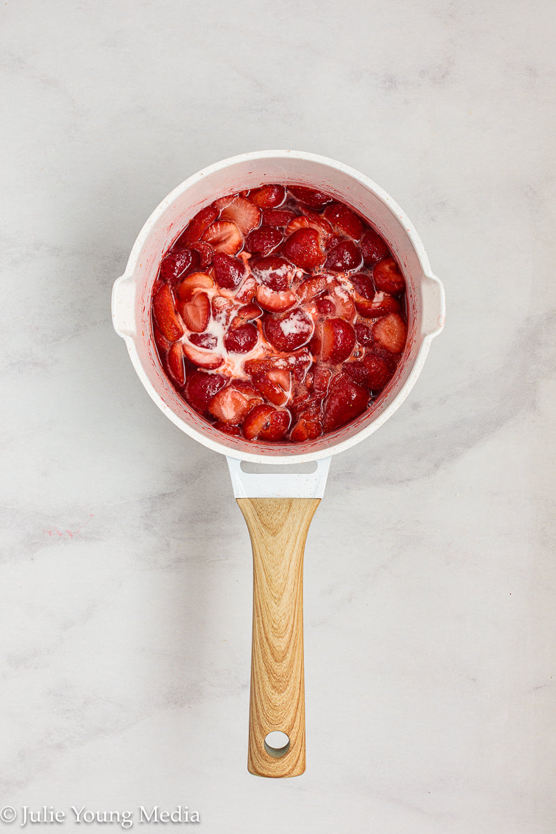 Strawberry Compote with Cointreau Orange Liqueur