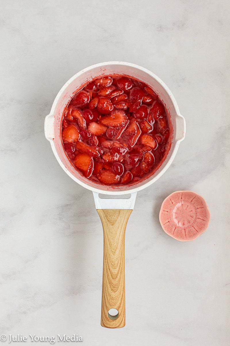 Strawberry Compote with Cointreau Orange Liqueur