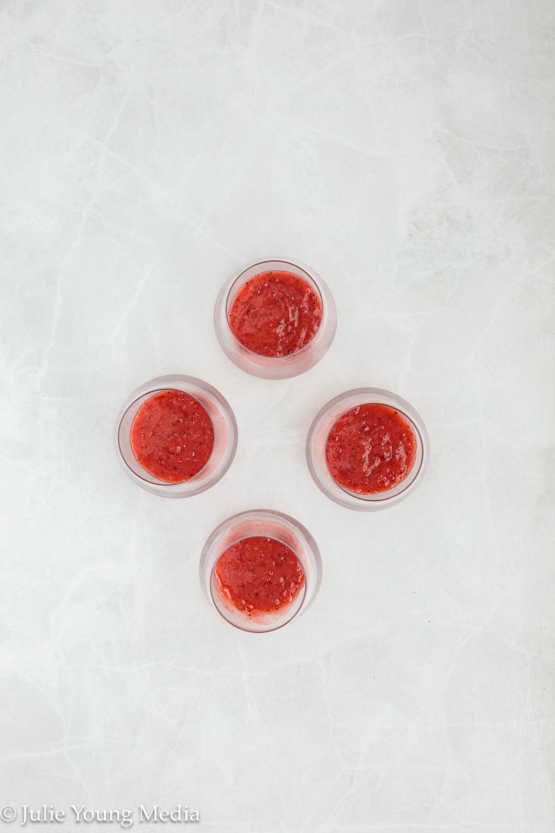 Strawberry Marshmallow Mousse