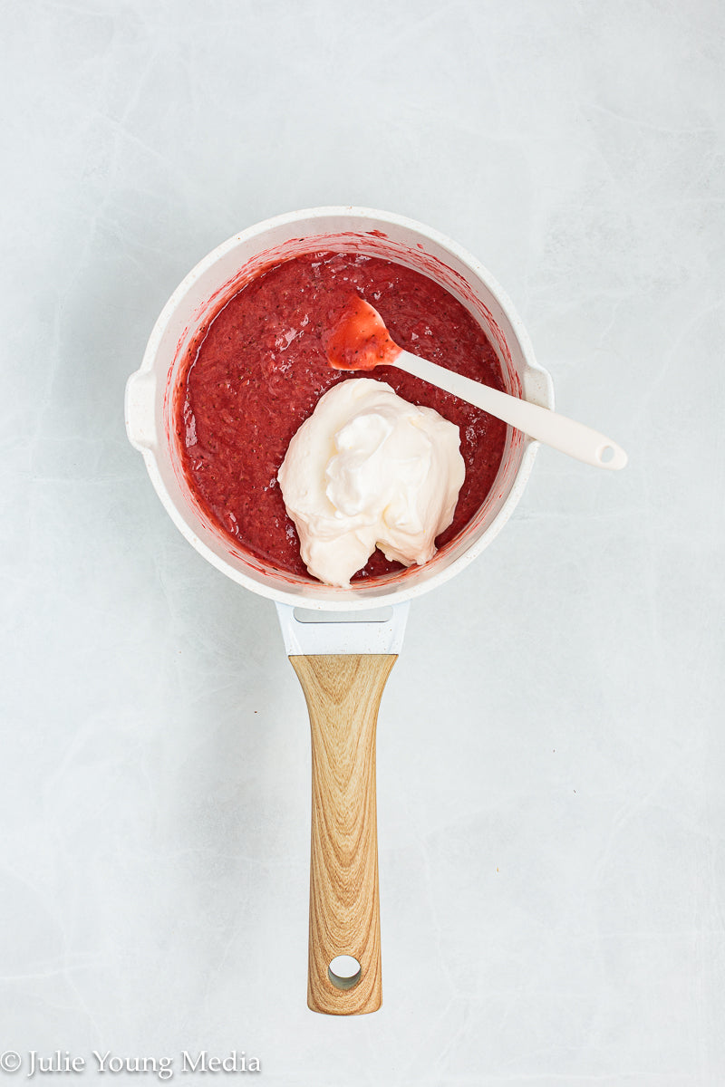 Strawberry Marshmallow Mousse