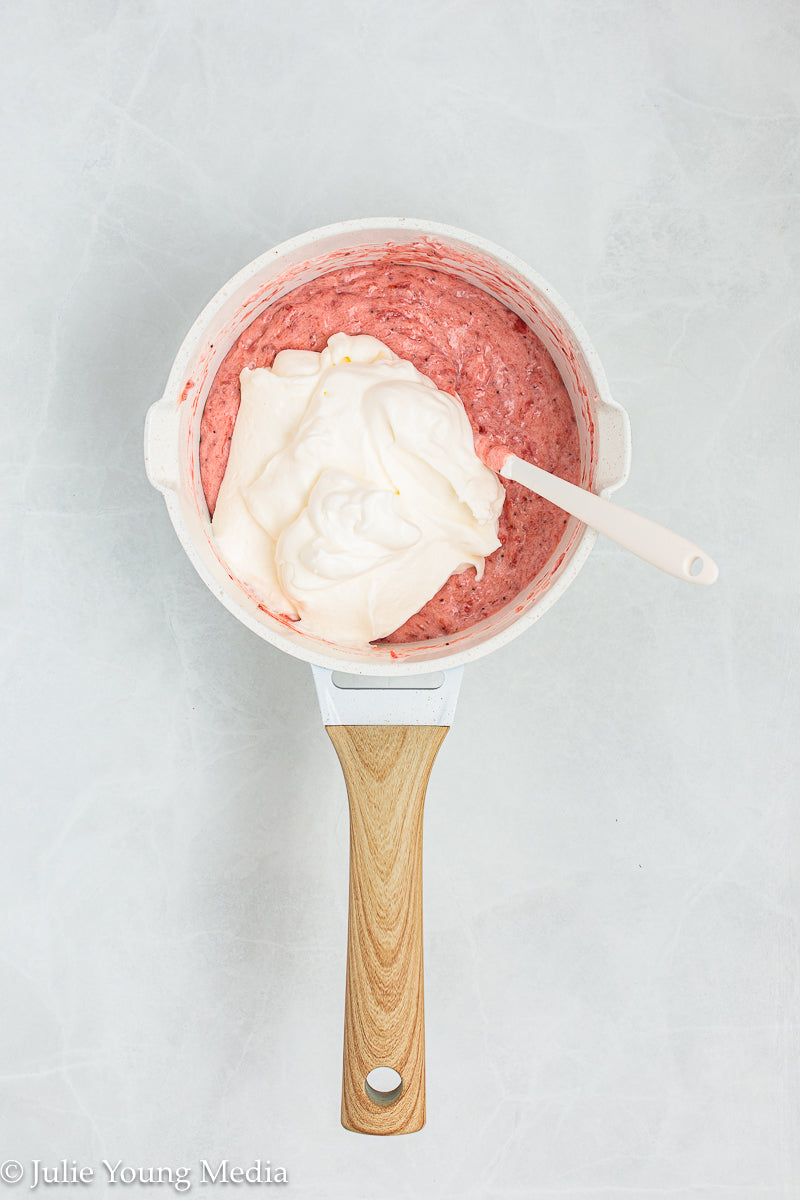Strawberry Marshmallow Mousse