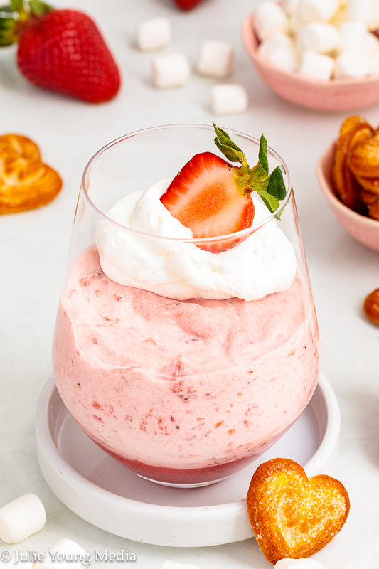 Strawberry Marshmallow Mousse