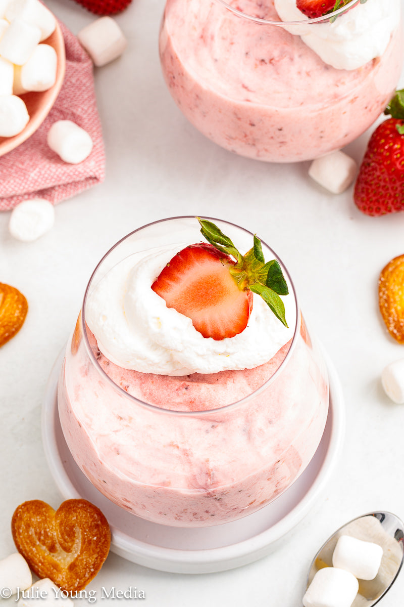 Strawberry Marshmallow Mousse
