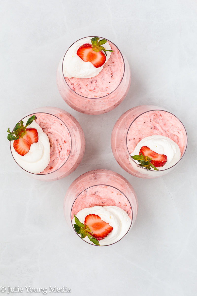 Strawberry Marshmallow Mousse