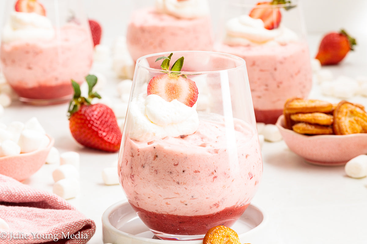 Strawberry Marshmallow Mousse