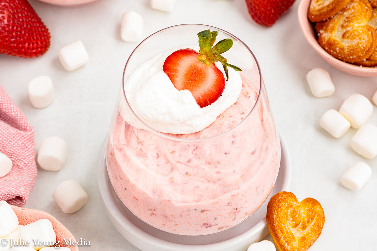 Strawberry Marshmallow Mousse